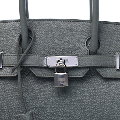 Hermes Togo Birkin 30 Vert Amande 7 of 11