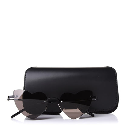 Saint Laurent Loulou SL254 Sunglasses Black 7 of 7