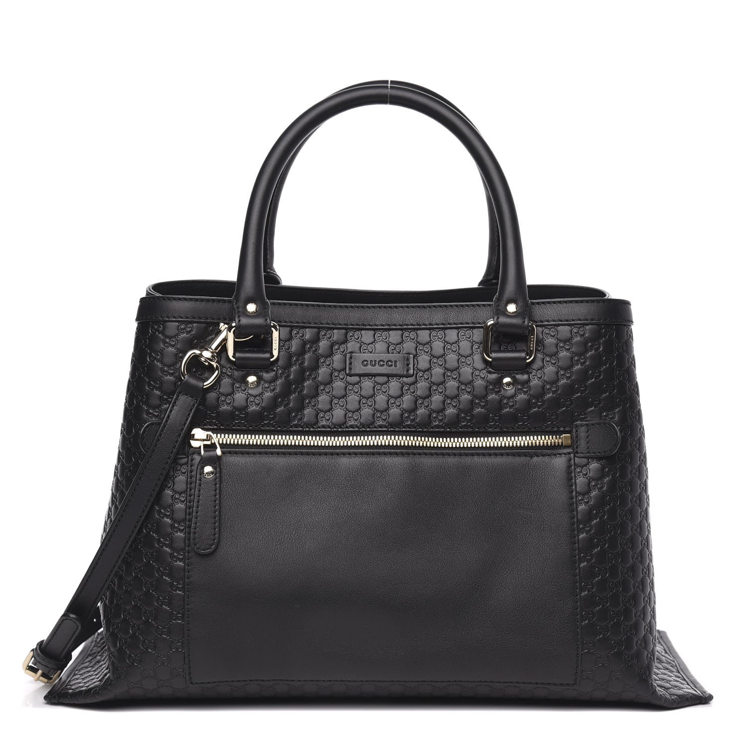 Gucci Soft Microguccissima Medium Tote Black 1 of 13