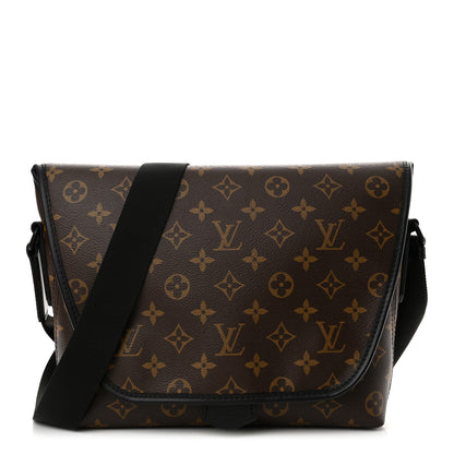 Louis Vuitton Monogram Macassar Magnetic Messenger 1 of 10
