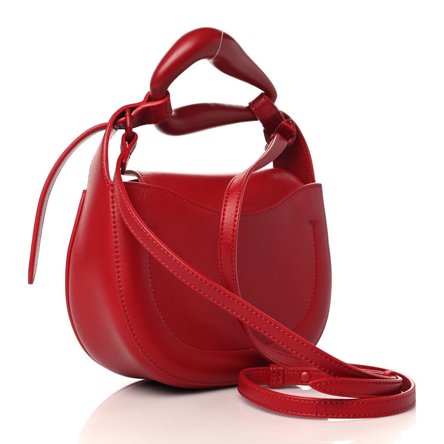 Chloe Nappa Small Kiss Bag Red Crush 3 of 6