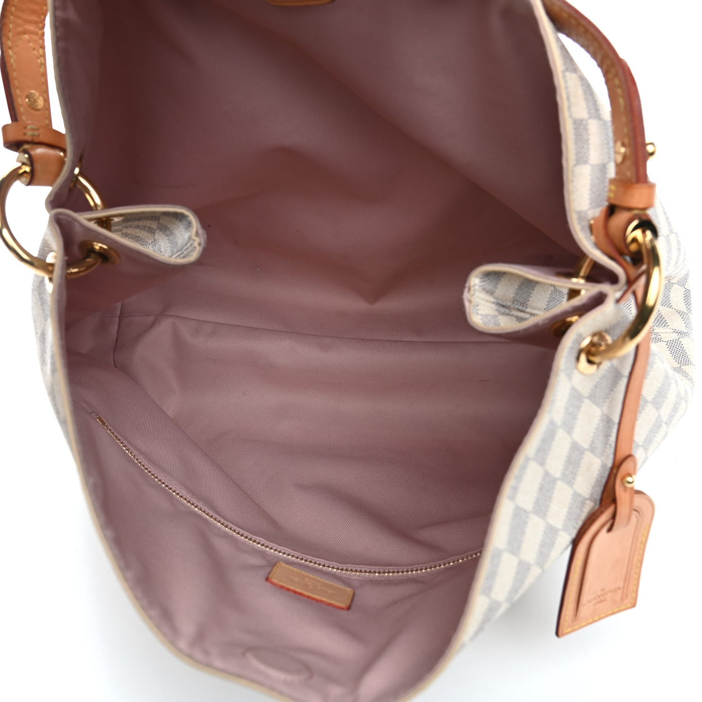 Damier Azur Graceful MM Rose Ballerine