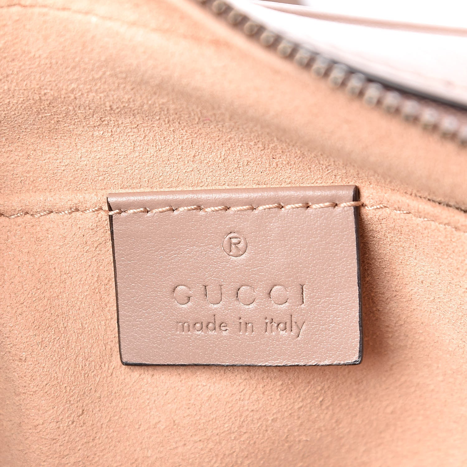 Gucci Calfskin Matelasse Mini GG Marmont Chain Shoulder Bag Porcelain Rose 6 of 10