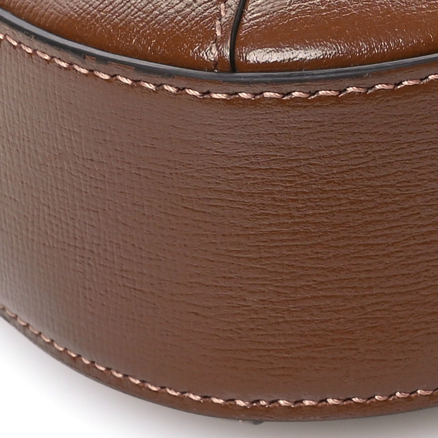 GG Supreme Monogram Web Mini Horsebit 1955 Shoulder Bag Beige Brown Sugar