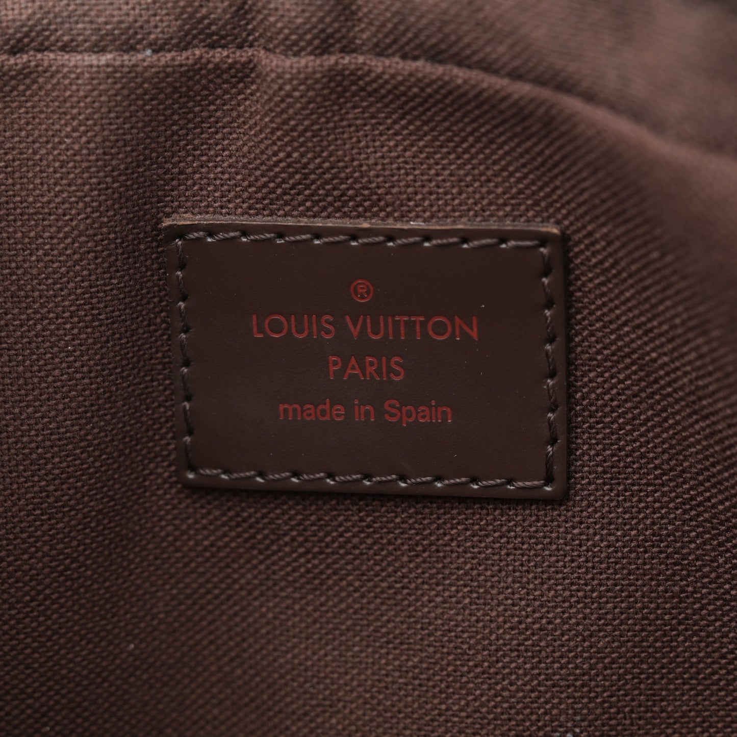 Damier Ebene Brooklyn Bum Bag