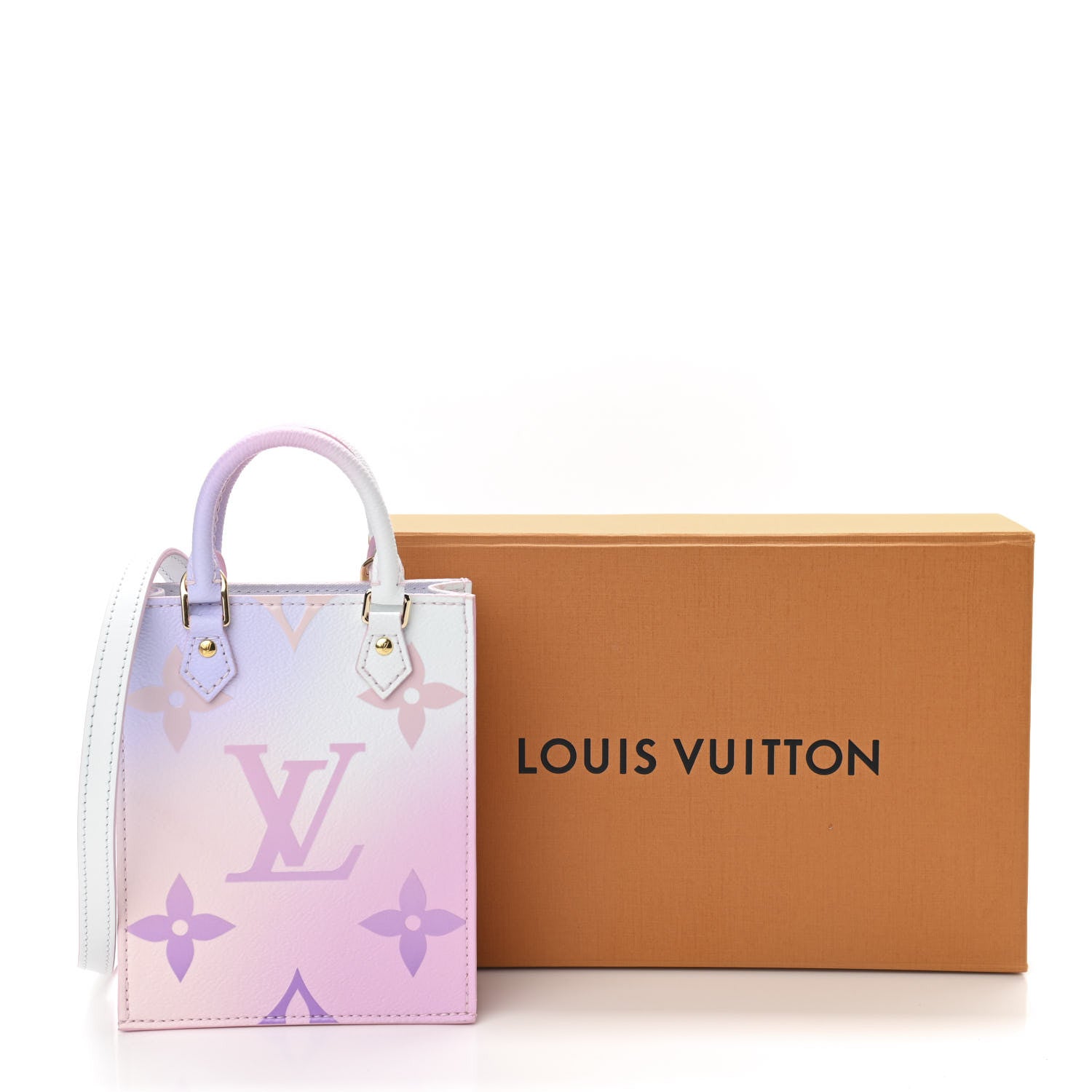 Louis Vuitton Monogram Giant Spring In The City Petit Sac Plat Sunrise Pastel 11 of 11