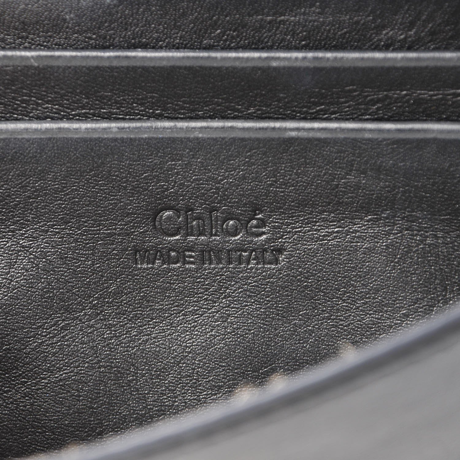 Chloe Suede Calfskin Mini Faye Shoulder Bag Black 6 of 8