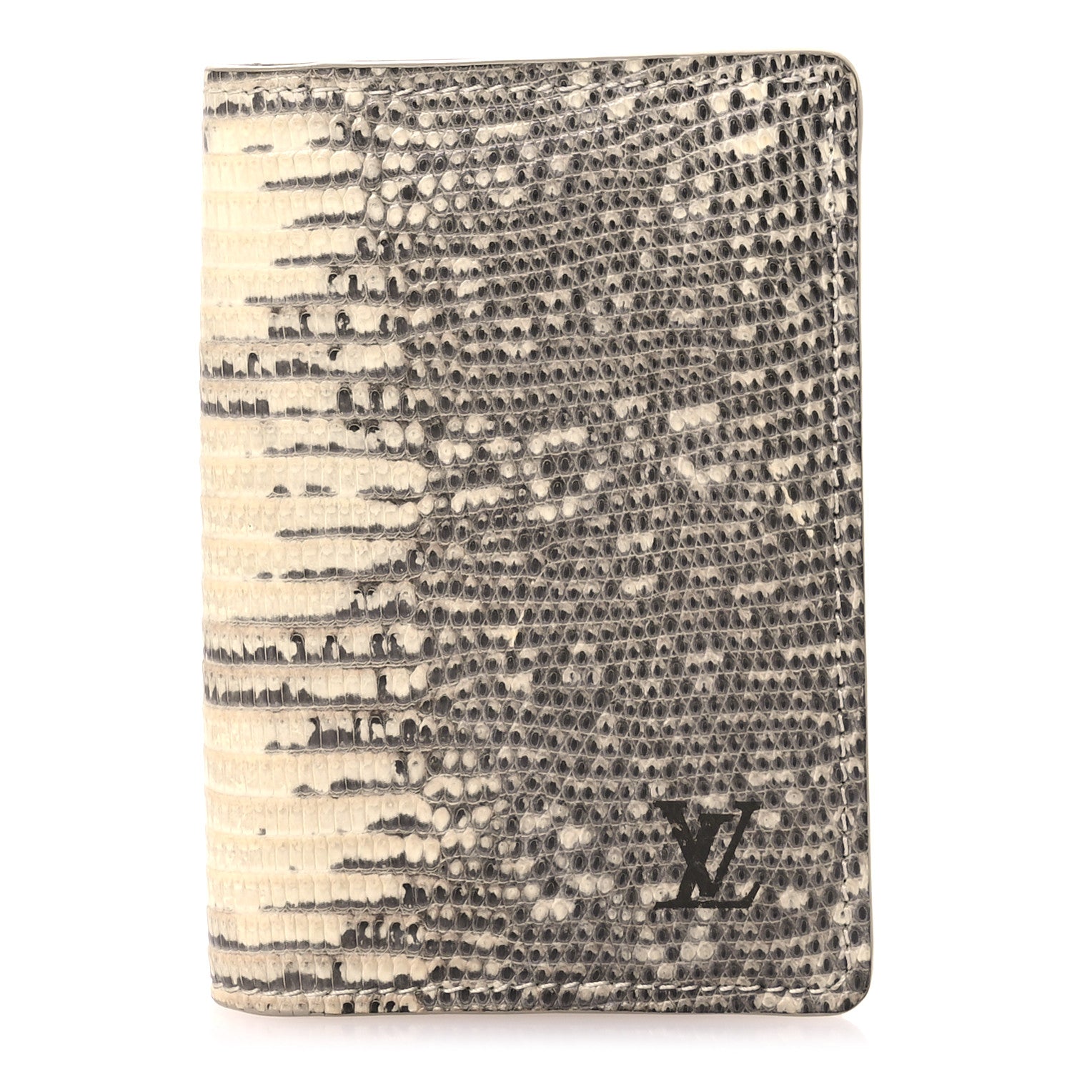 Louis Vuitton Lizard Pocket Organizer Argento 1 of 9