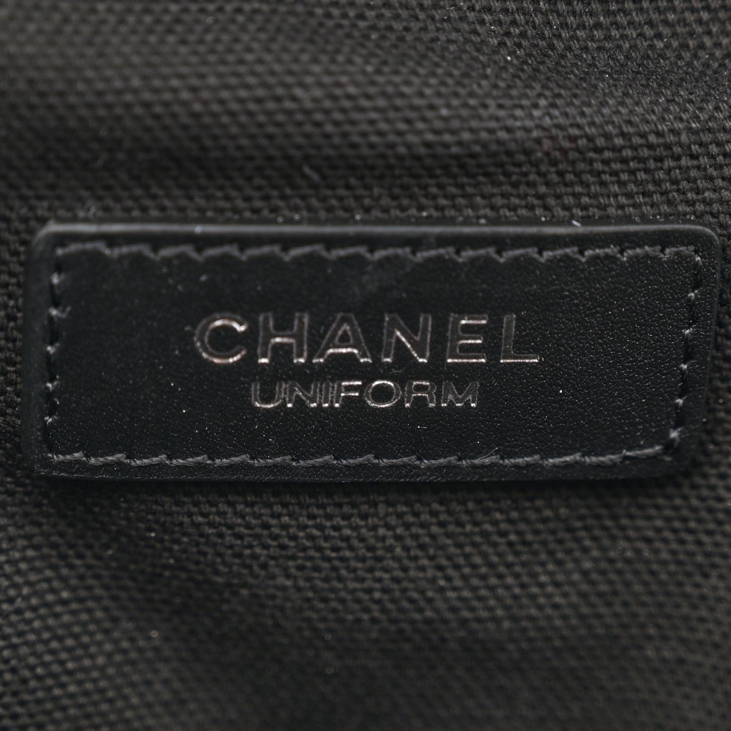 Chanel Calfskin Quilted Waist Belt Bag Black 6 of 10