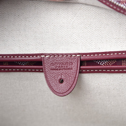 Goyard Goyardine Artois PM Burgundy 6 of 9