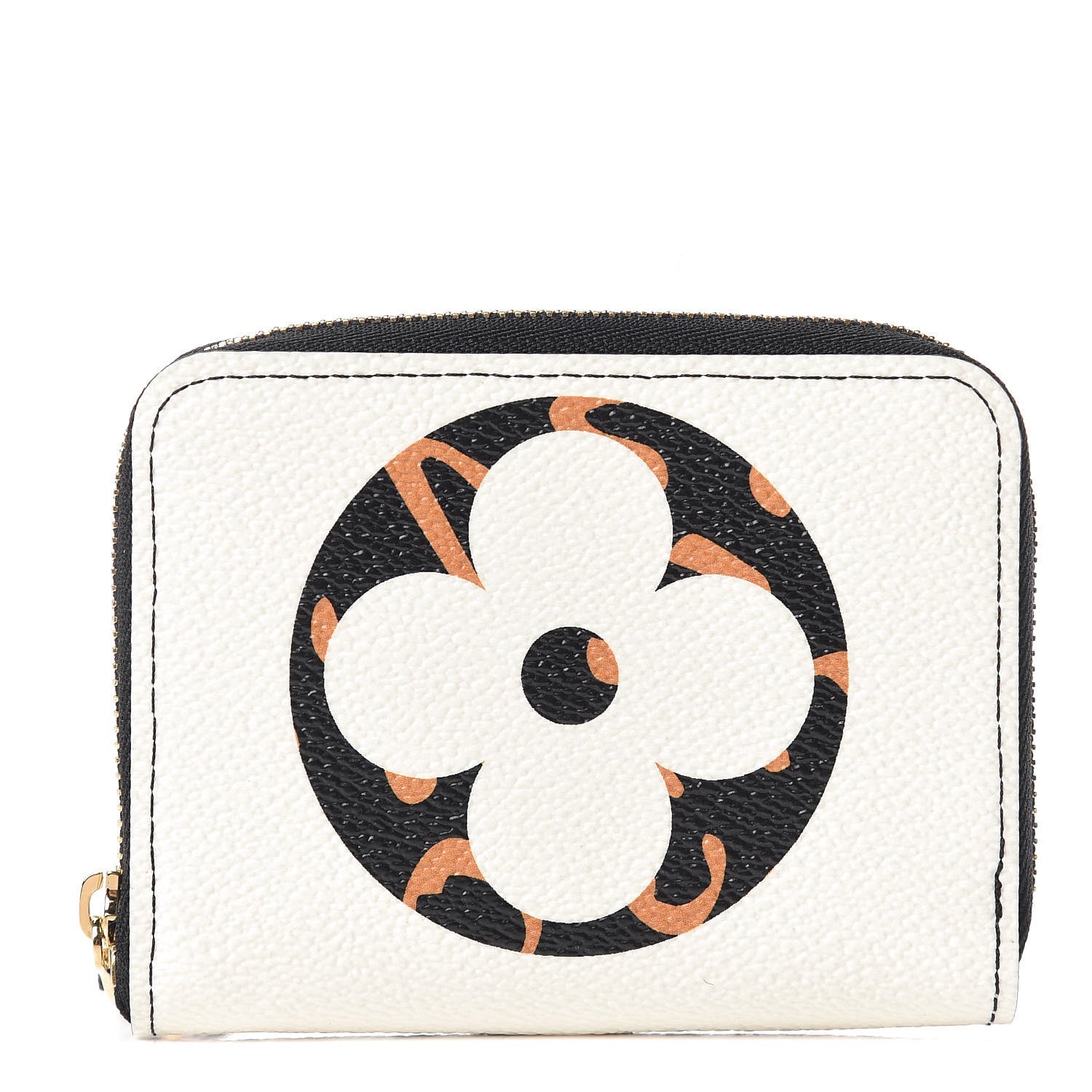 Louis Vuitton Monogram Giant Jungle Zippy Coin Purse Ivory 1 of 7