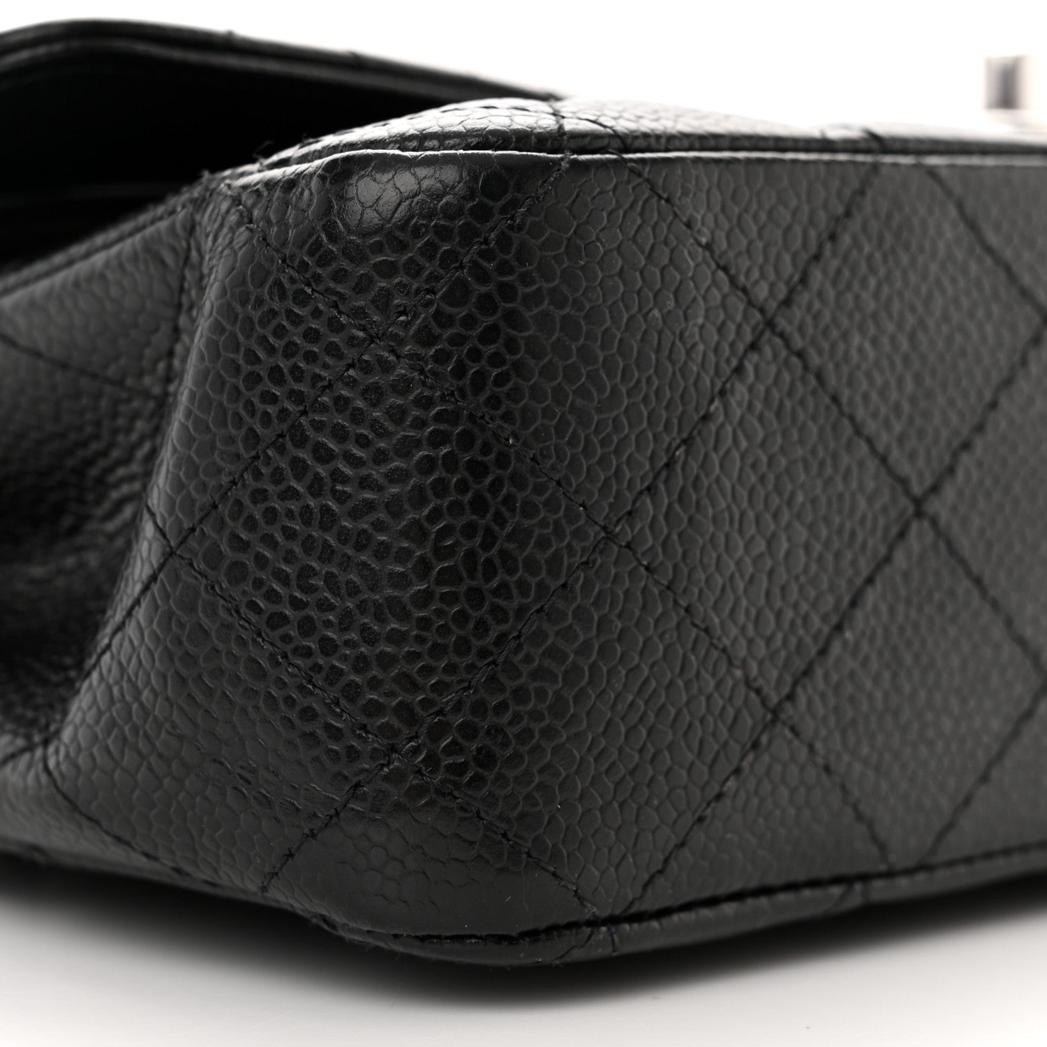 Chanel Caviar Quilted Medium Double Flap Black 9 of 16