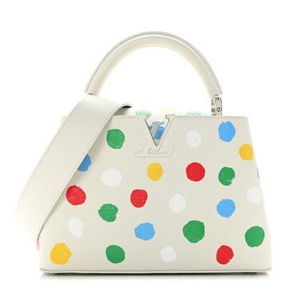 Louis Vuitton LV X YK Taurillon Capucines BB White 1 of 9