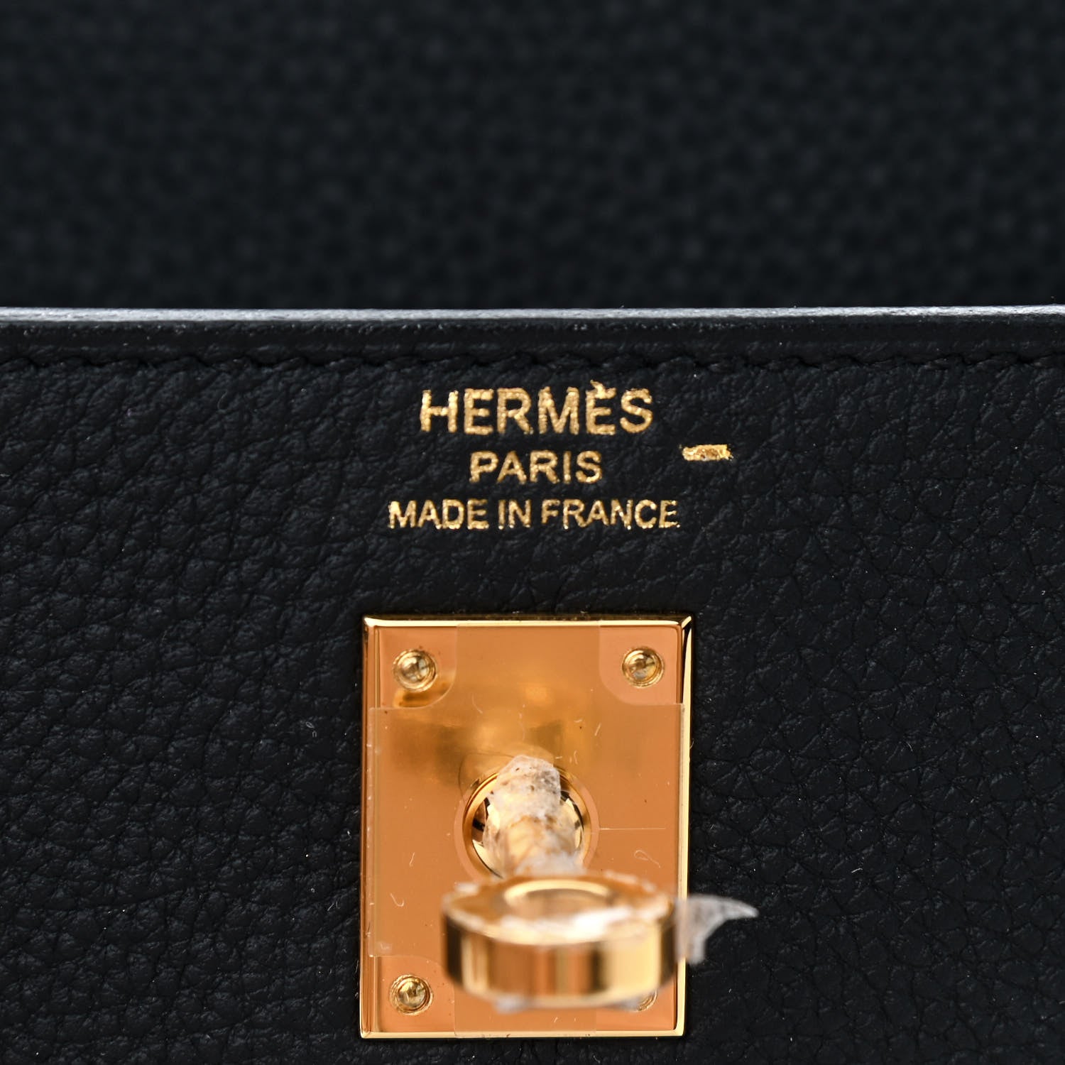 Hermes Togo Lizard Kelly Retourne Touch 25 Black 6 of 10