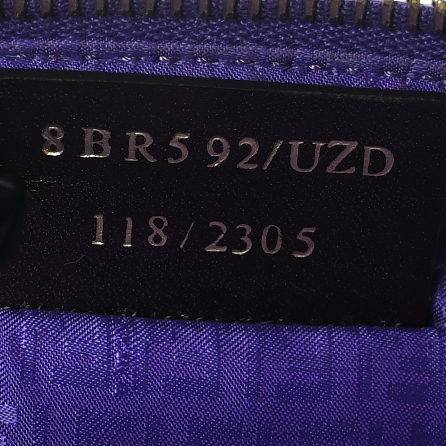 Zucca Spalmati Pochette Tobacco Viola