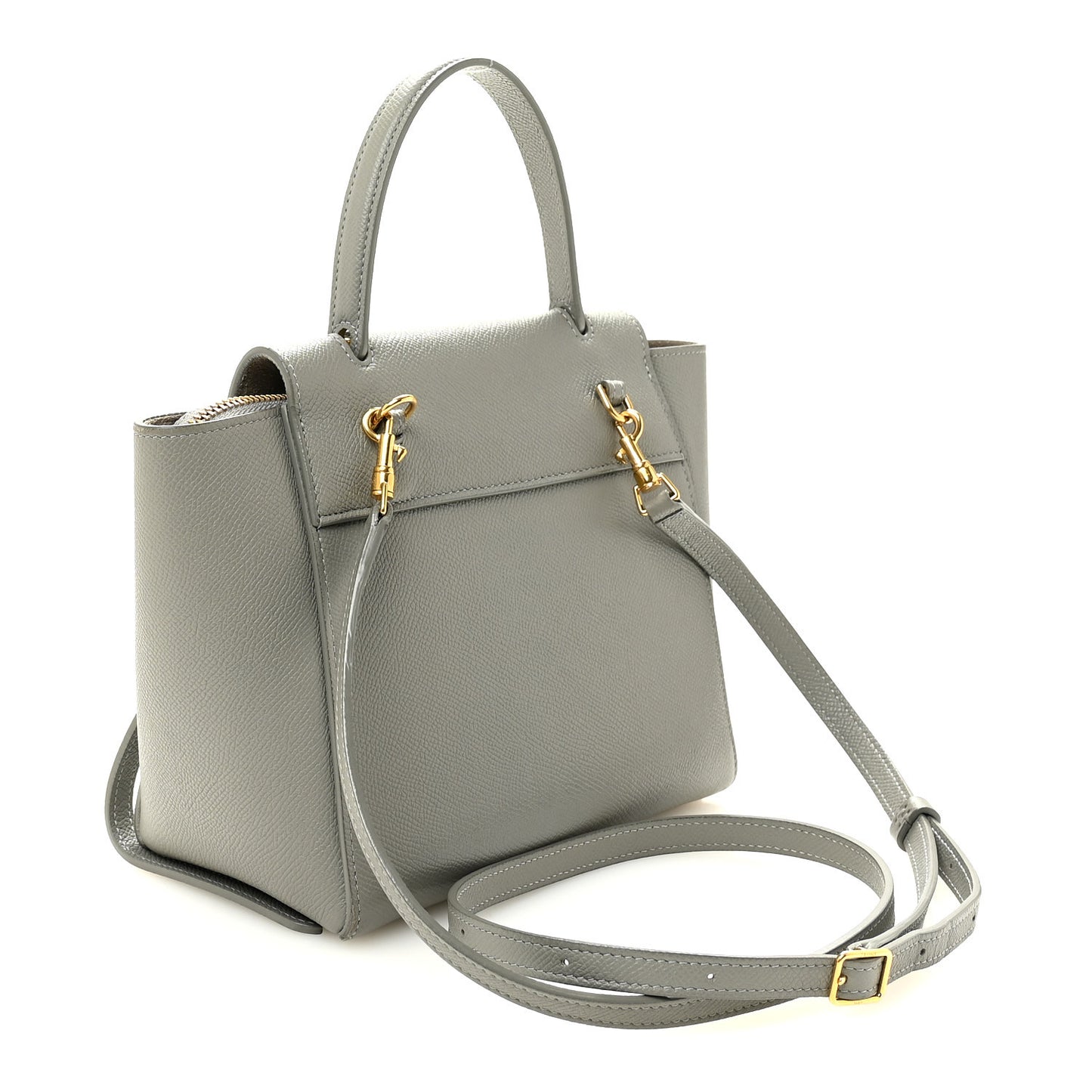 Grained Calfskin Nano Belt Bag Cloud