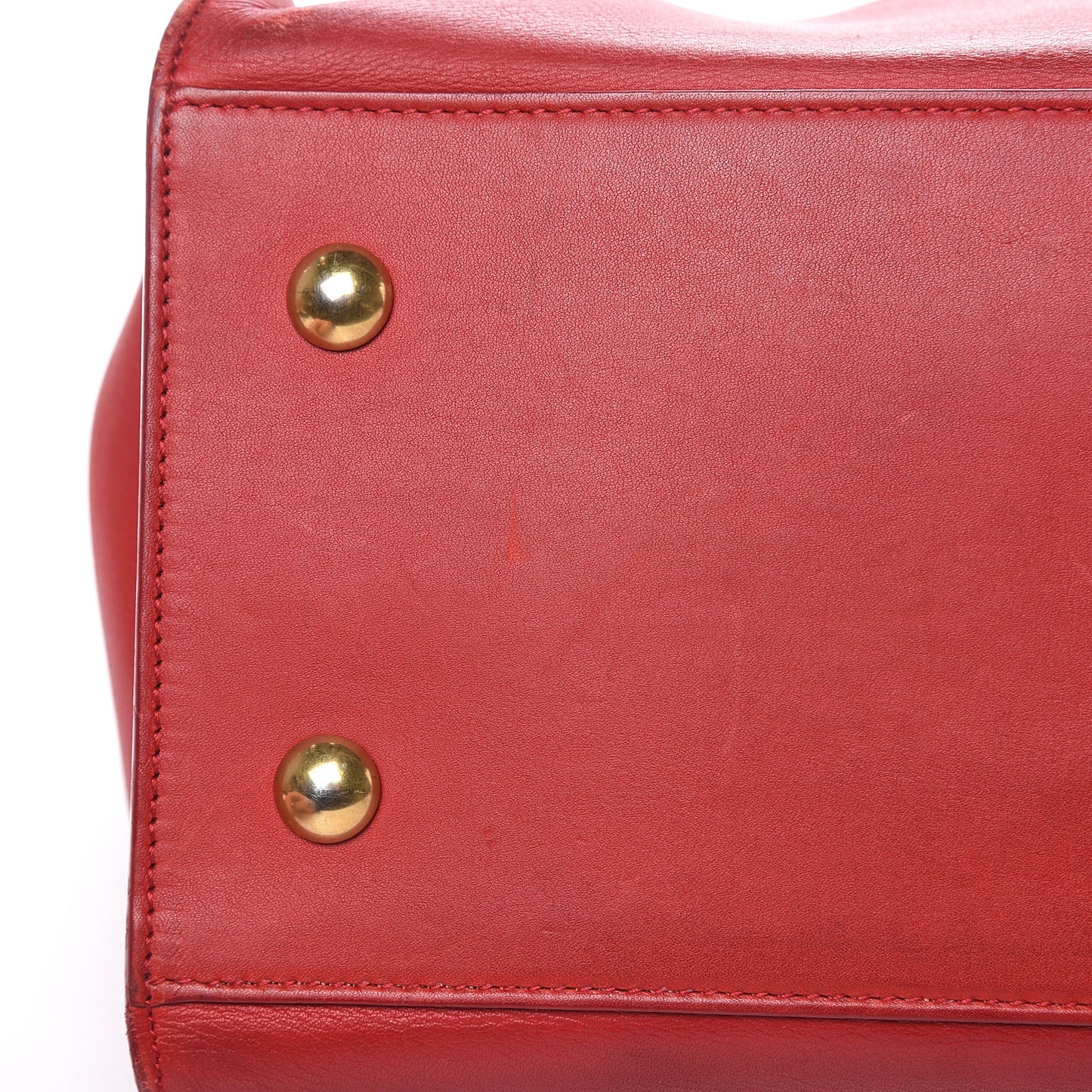 Calfskin Small Classic Y Cabas Rouge Orient