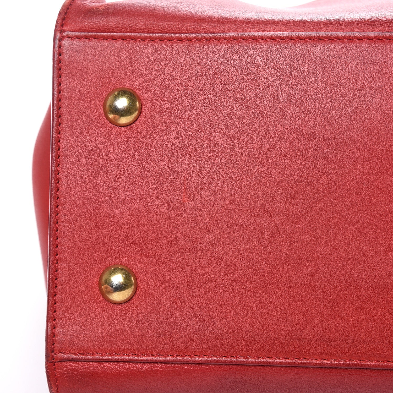 Saint Laurent Calfskin Small Classic Y Cabas Rouge Orient 12 of 21