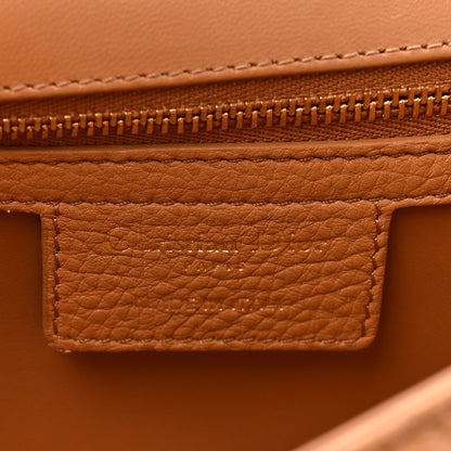 Christian Dior Calfskin Cannage Medium Caro Bag Tan 6 of 10