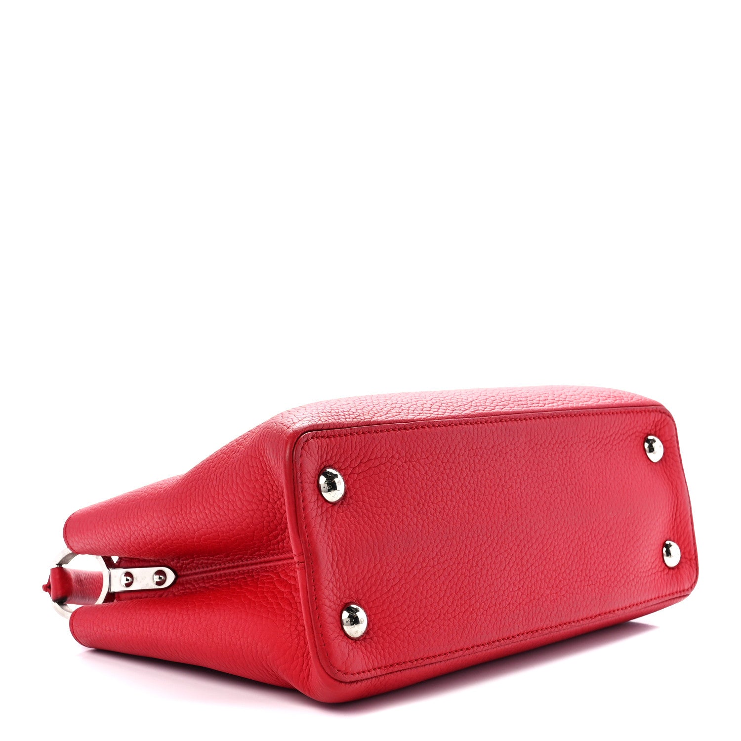 Louis Vuitton Taurillon Capucines PM Scarlet 3 of 10