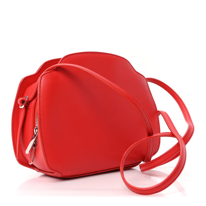 Loro Piana Smooth Calfskin Sesia Crossbody Fire Red 3 of 10