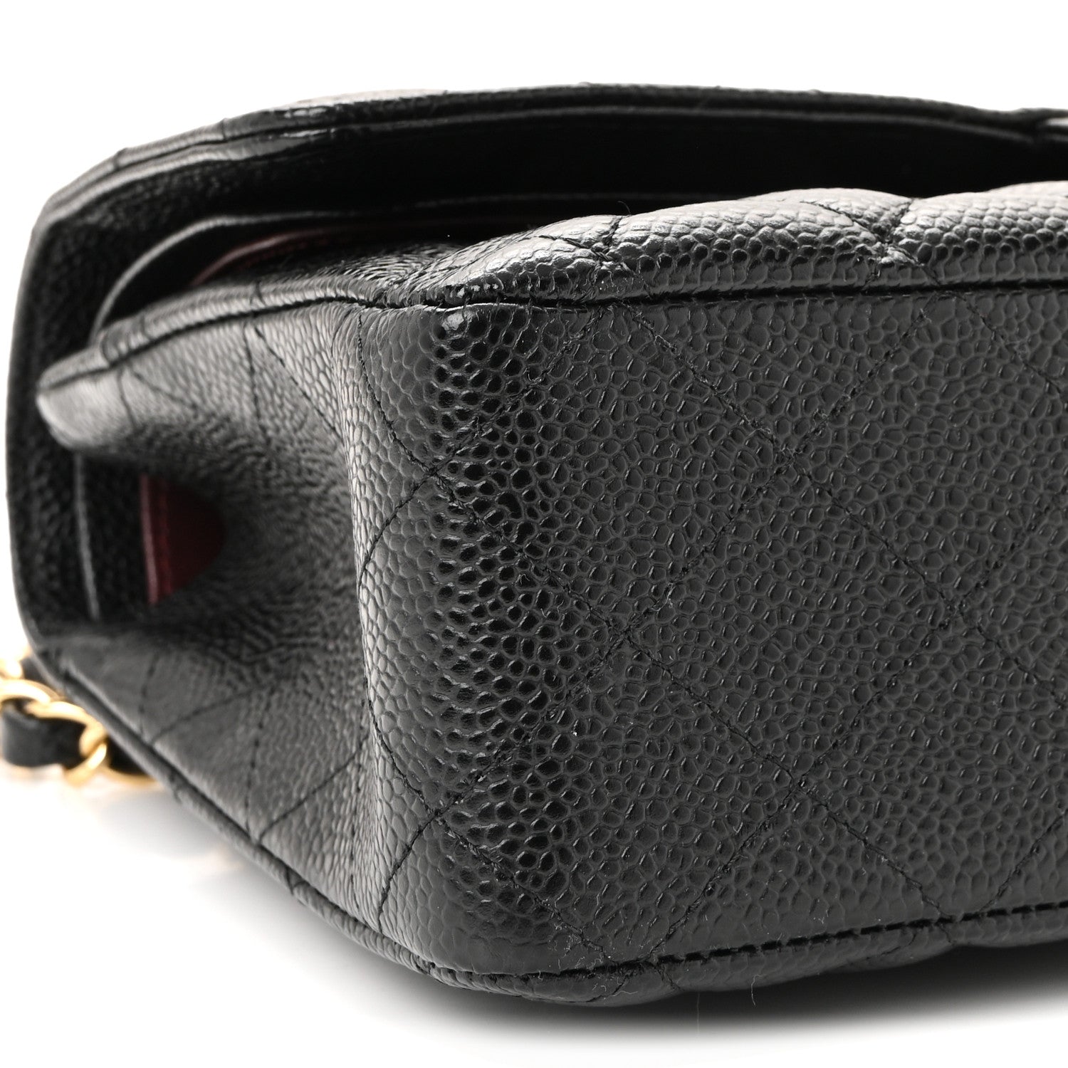 Chanel Caviar Quilted Medium Double Flap Black 9 of 11