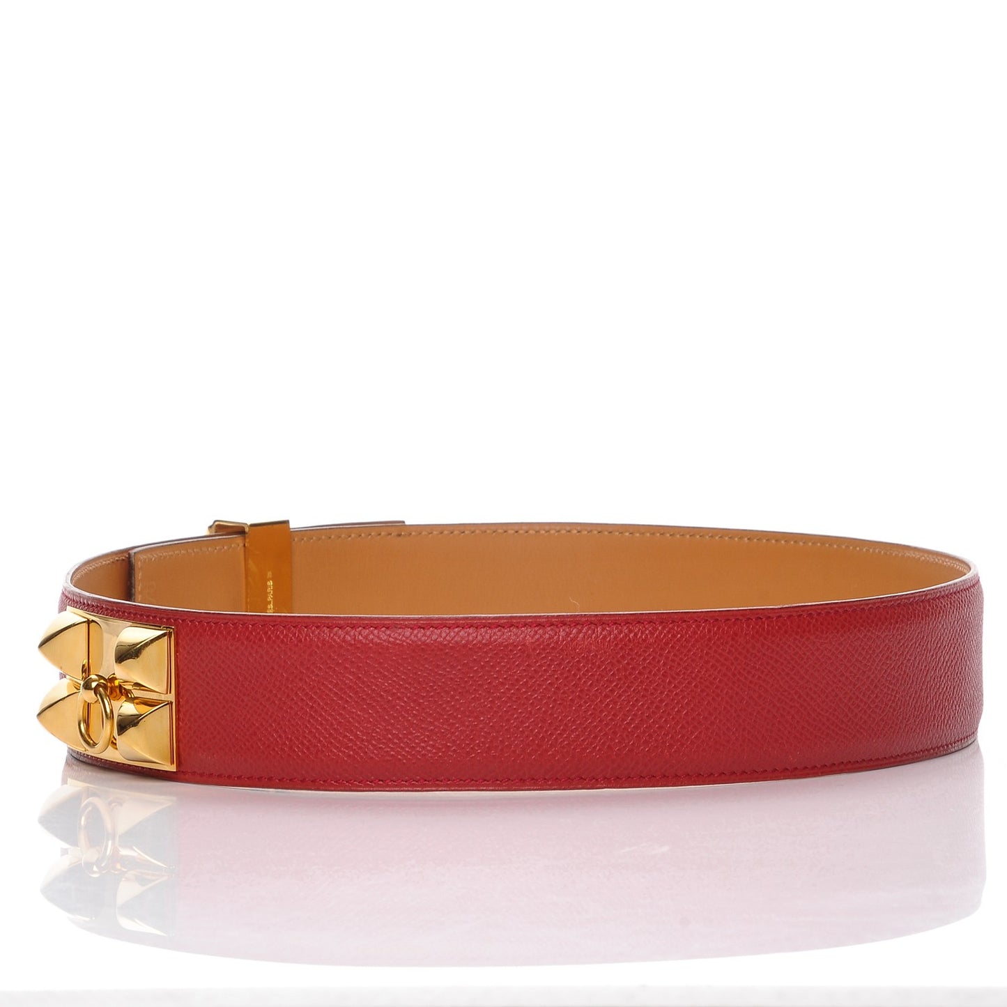 Courchevel Collier De Chien CDC Belt 70 Rouge Vif