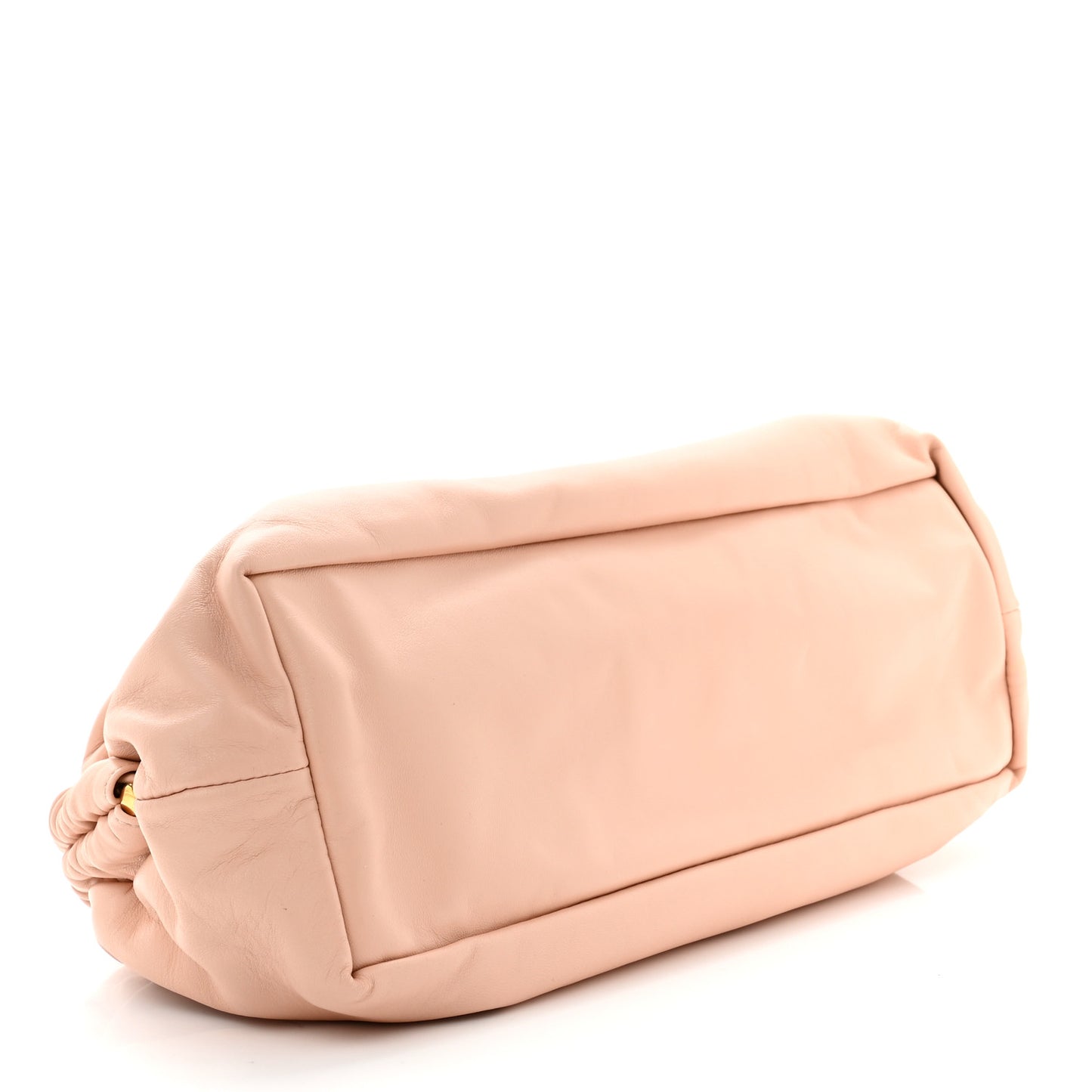 Lambskin Cloud Clutch Puff