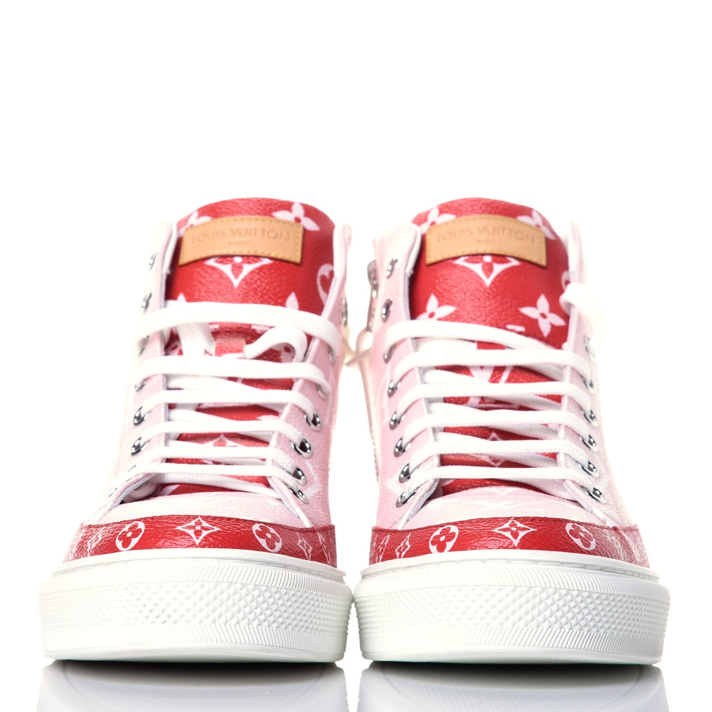 Monogram Giant Stellar Sneaker Boots 38 Rose Rouge