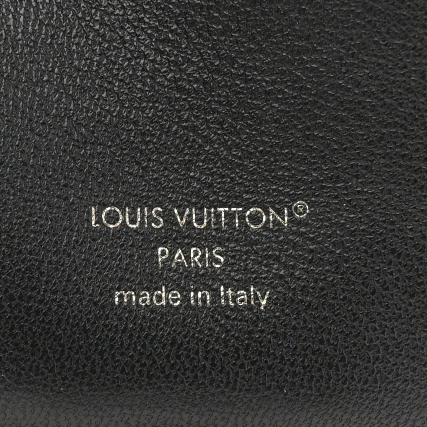 Lambskin Embossed Monogram Coussin PM Backpack Black
