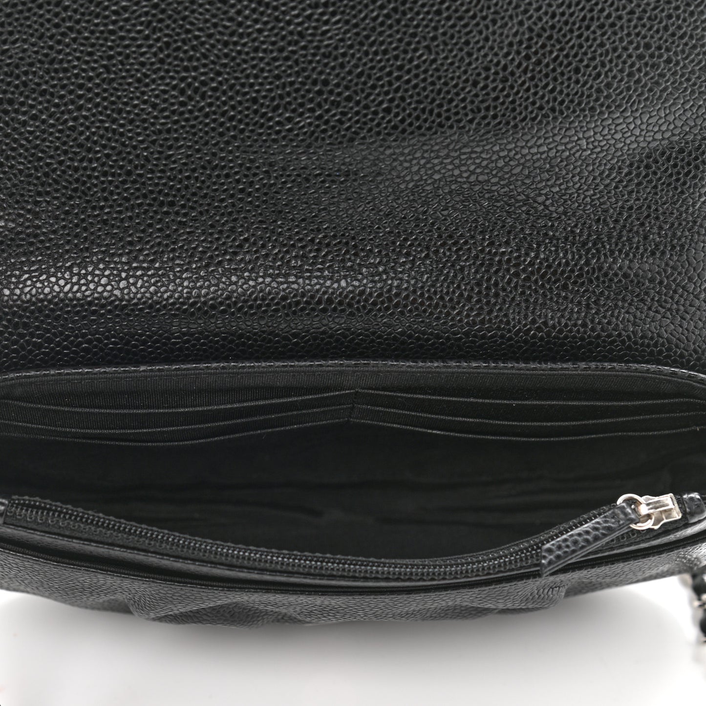 Caviar Half Moon Wallet On Chain WOC Black