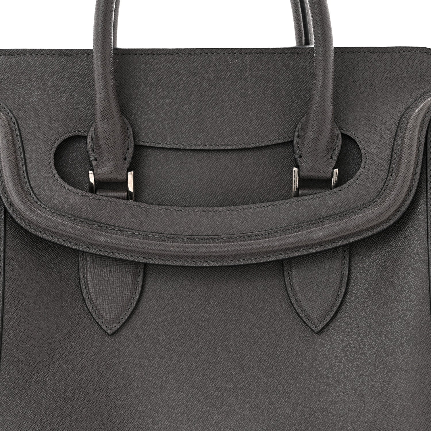 Alexander McQueen Grain Calfskin Heroine Grey 9 of 13