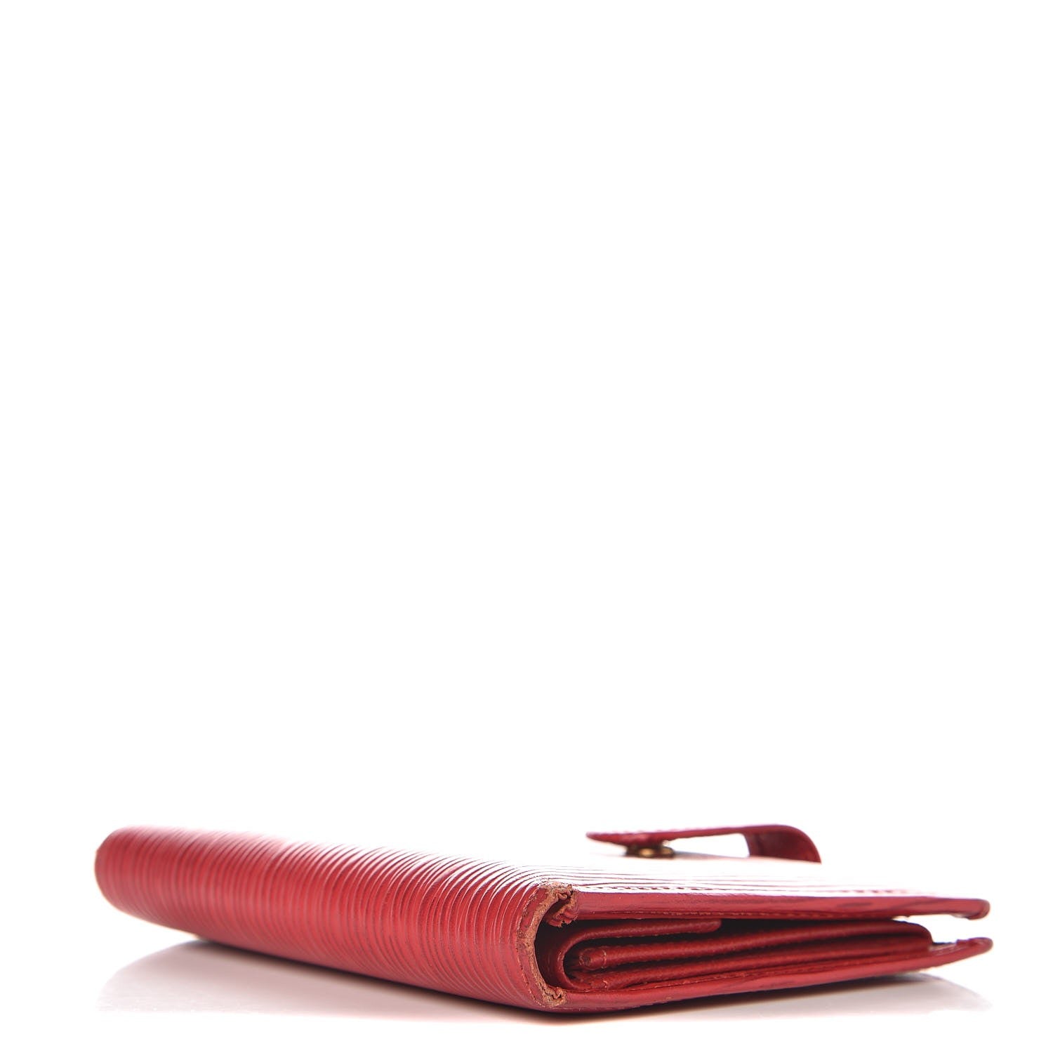Louis Vuitton Epi Porte Billets Compact Wallet Red 4 of 16