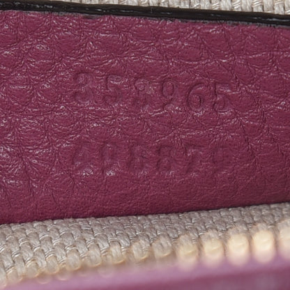 Gucci Cellarius Calfskin Mini Soho Chain Bag Peonia Flower 7 of 7