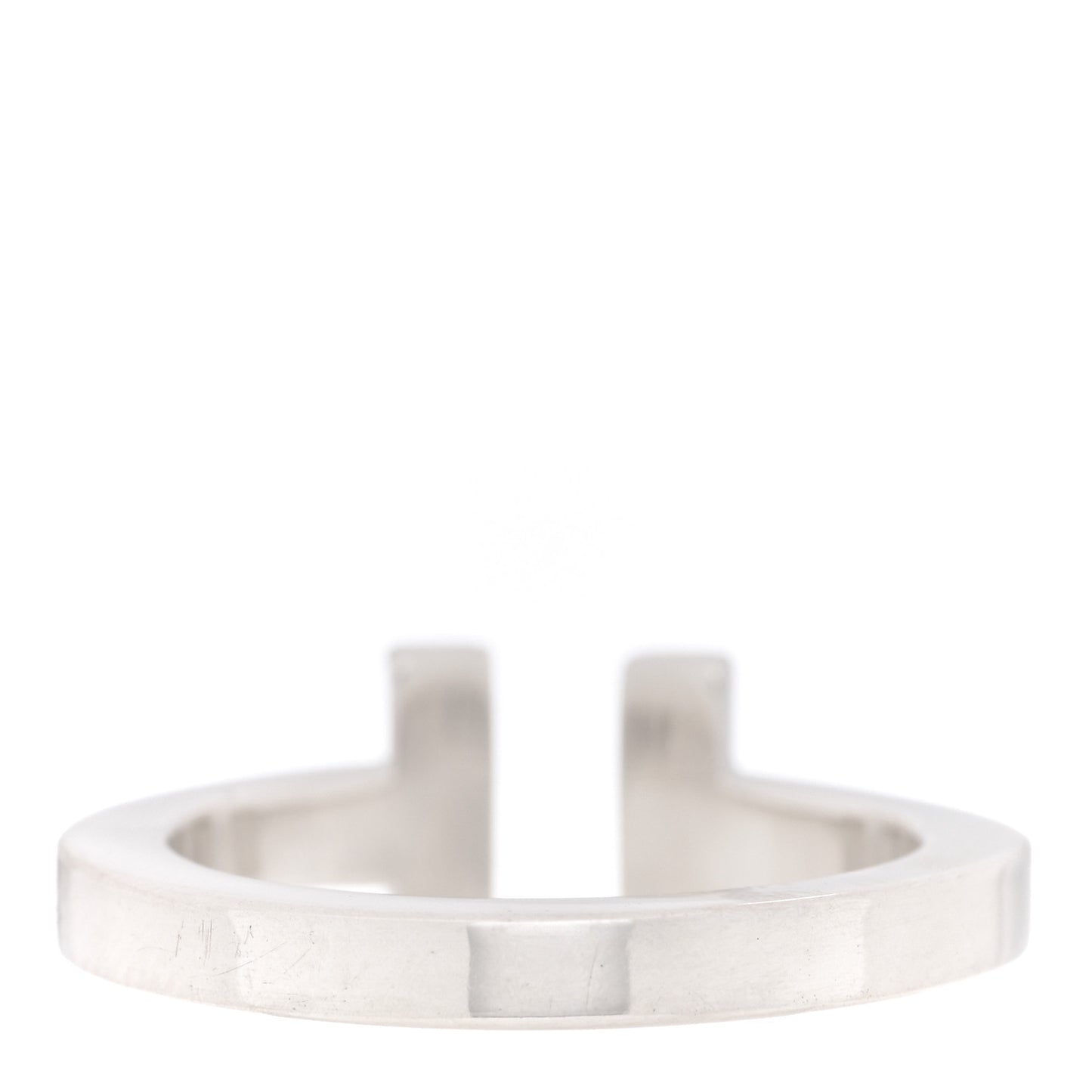 Sterling Silver T Square Ring 49 5
