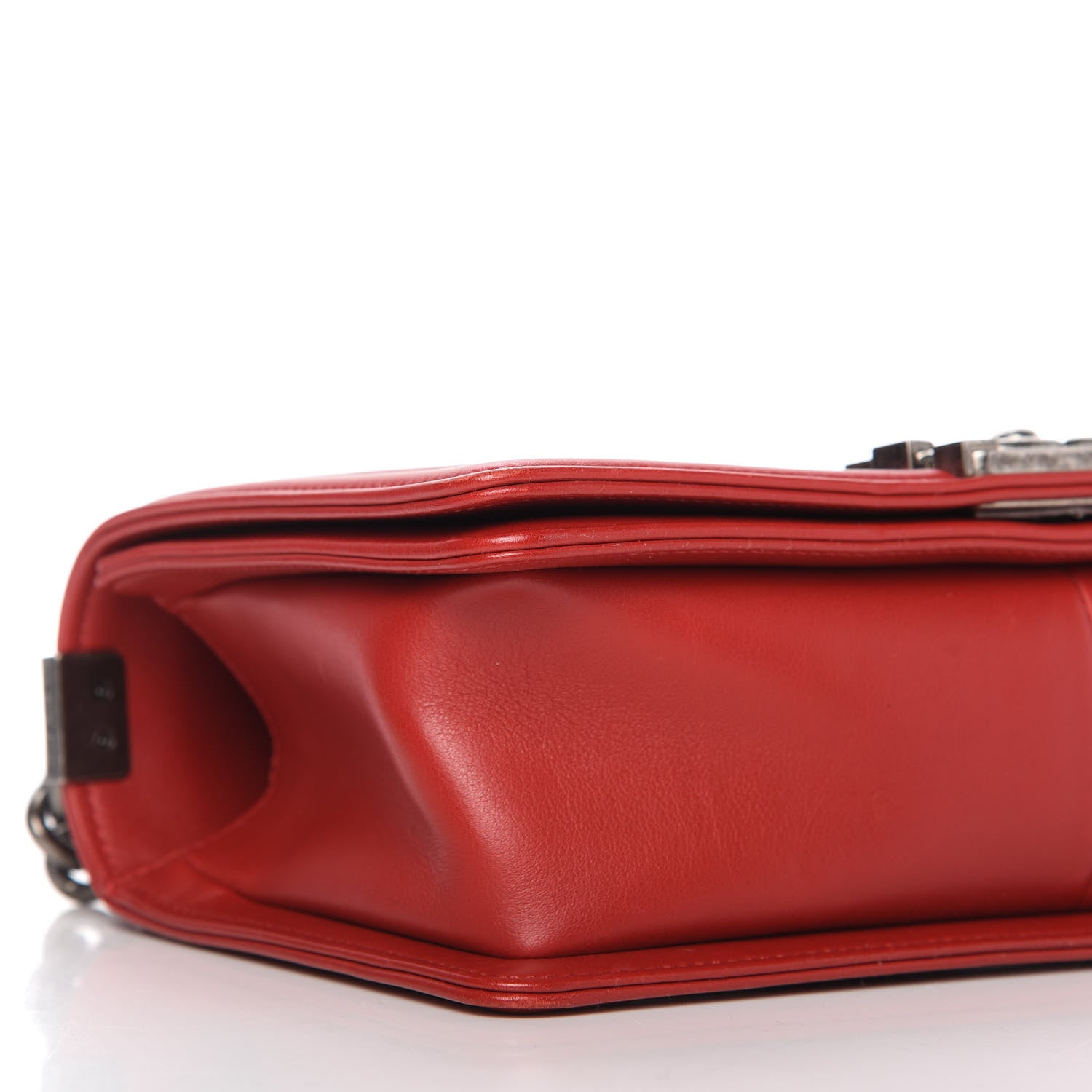 Chanel Lambskin Quilted Medium Boy Flap Red 6 of 10
