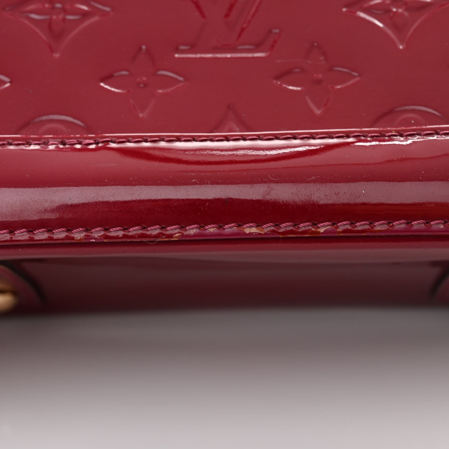 Louis Vuitton Vernis Alma BB Rose Indien 11 of 11