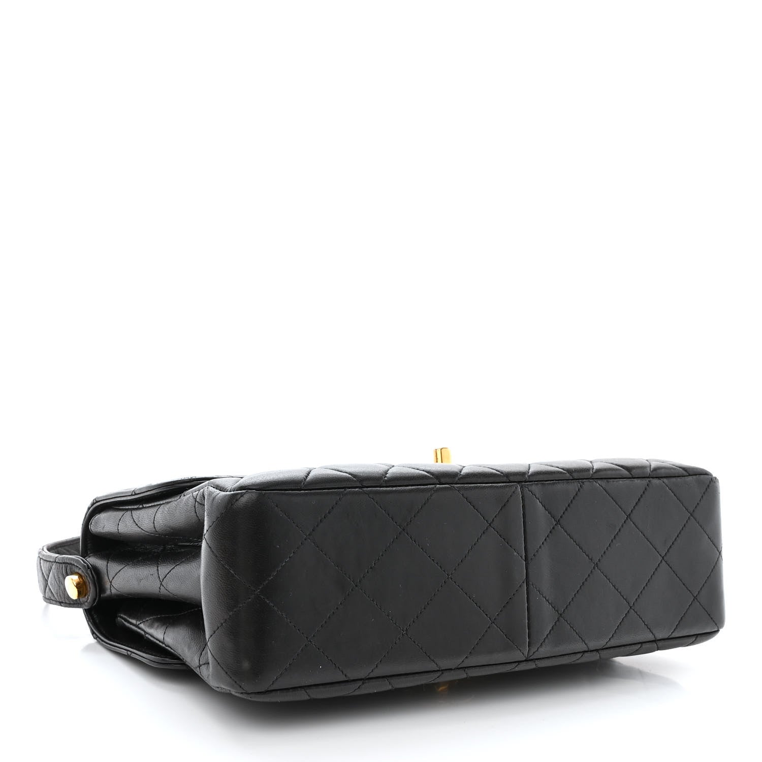 Chanel Lambskin Quilted Medium Double Sided Flap Black 4 of 13