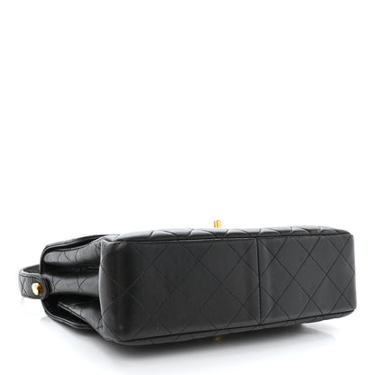 Chanel Lambskin Quilted Medium Double Sided Flap Black 4 of 13