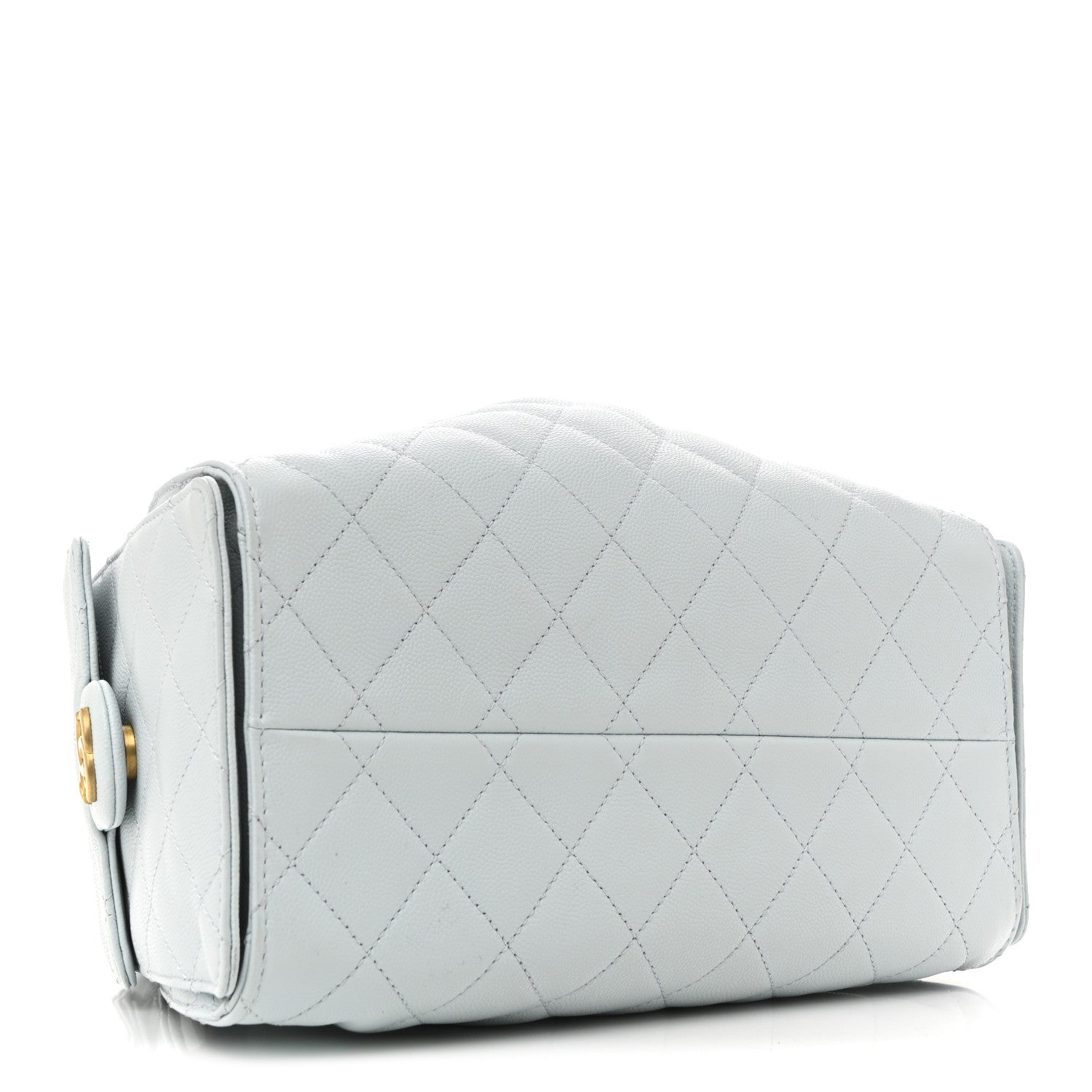 Chanel Caviar Quilted Small Chanel 25 Handbag Light Blue 4 of 15