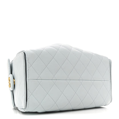 Chanel Caviar Quilted Small Chanel 25 Handbag Light Blue 4 of 15