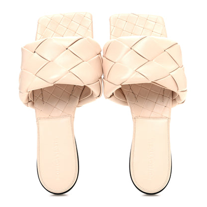 Bottega Veneta Nappa Maxi Intrecciato Lido Flat Sandals 40 Bandage 2 of 9