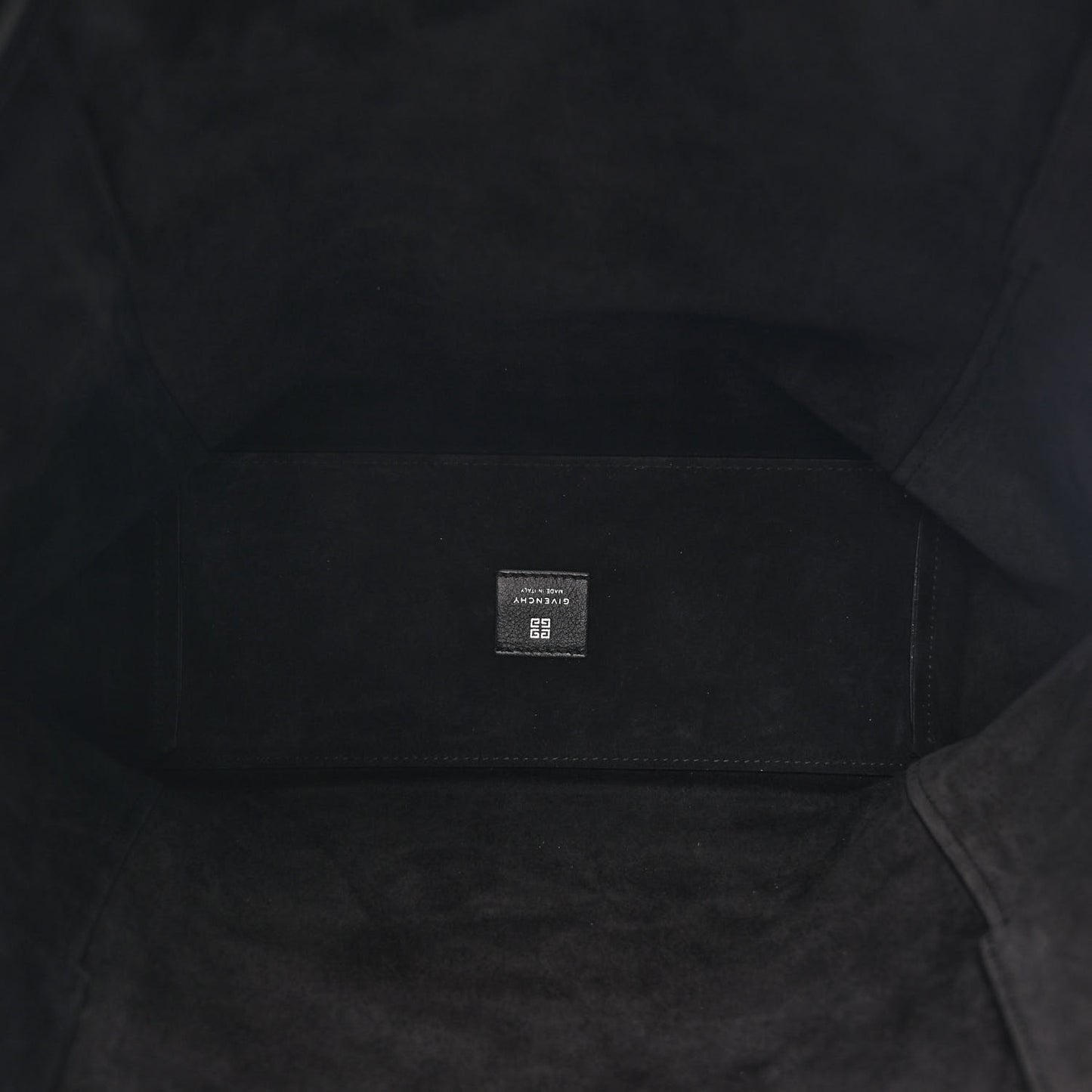 Calfskin Voyou Medium North South Tote Black