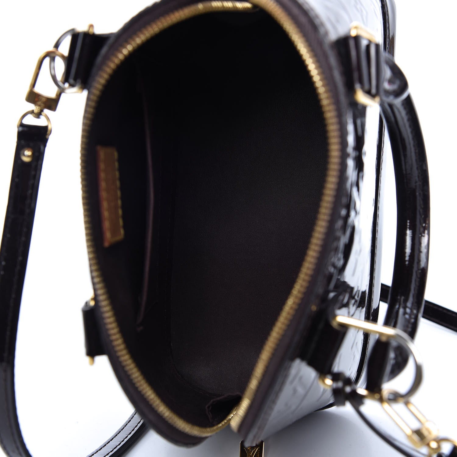Louis Vuitton Vernis Alma BB Amarante 5 of 9