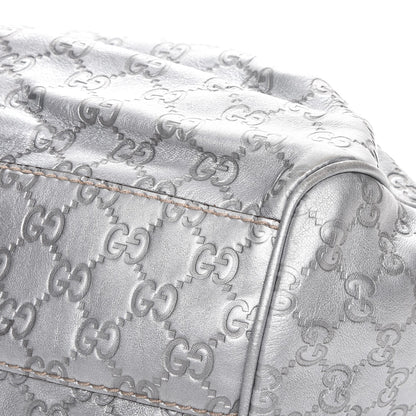 Gucci Guccissima Medium Sukey Tote Silver 9 of 11