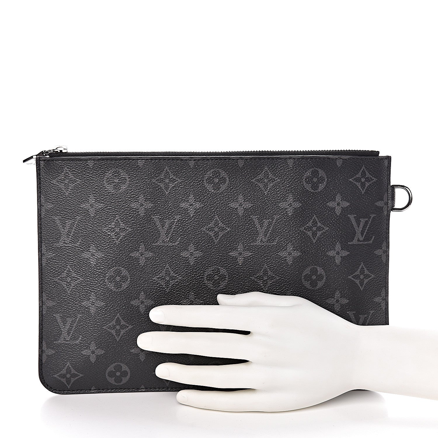 Louis Vuitton Monogram Eclipse Fragment Cabas Light Pochette 2 of 8
