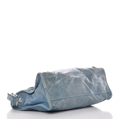Balenciaga Agneau Giant 21 Silver Hardware City Turquoise 5 of 12