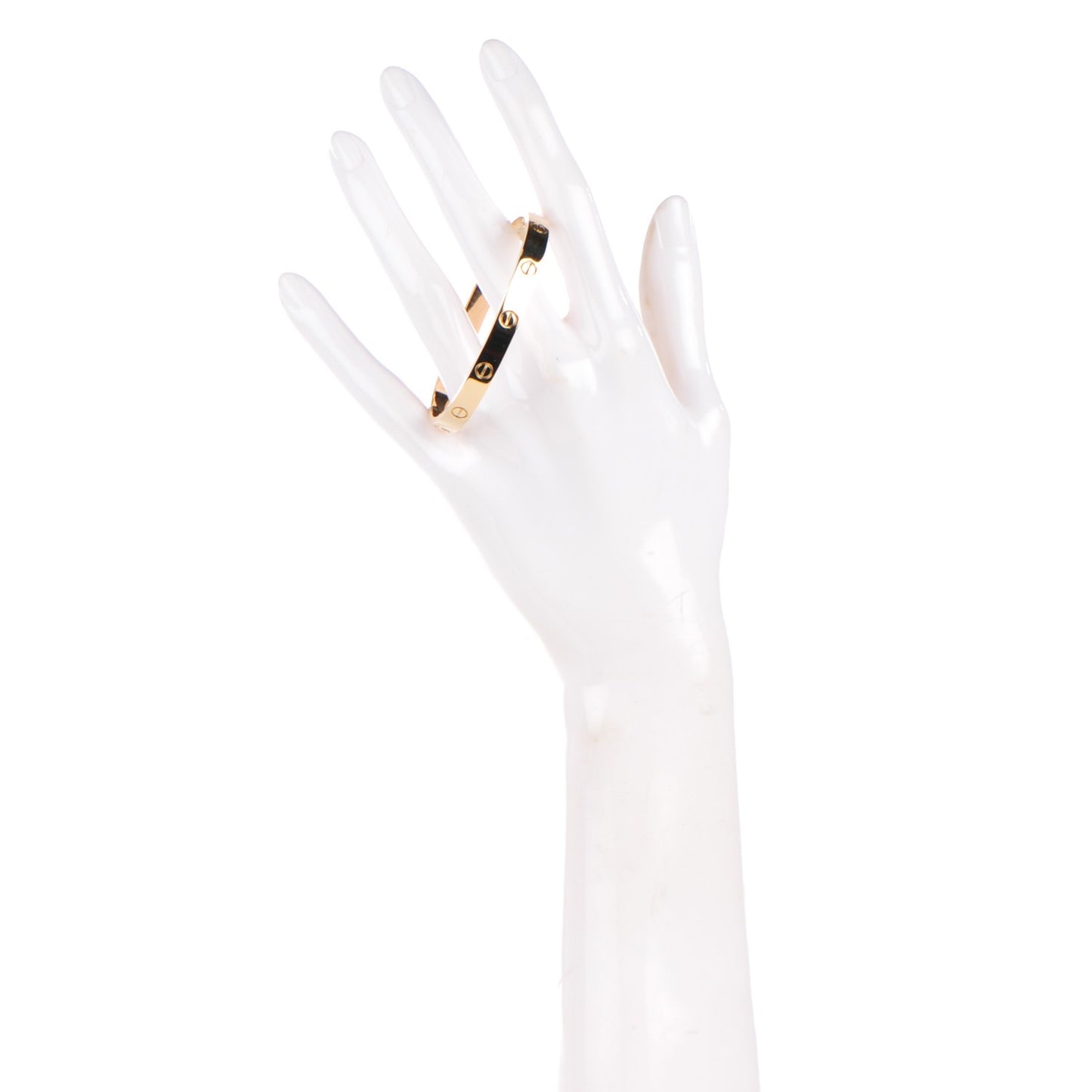 18K Yellow Gold LOVE Bracelet 17