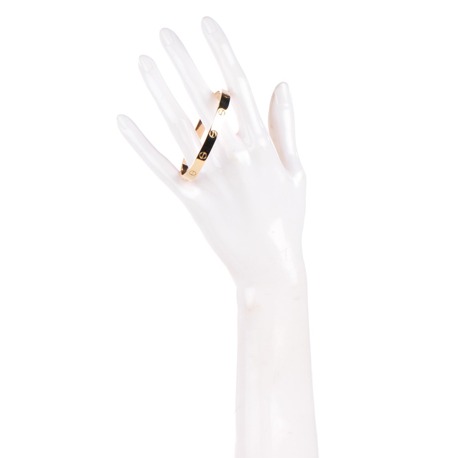 Cartier 18K Yellow Gold LOVE Bracelet 17 2 of 7