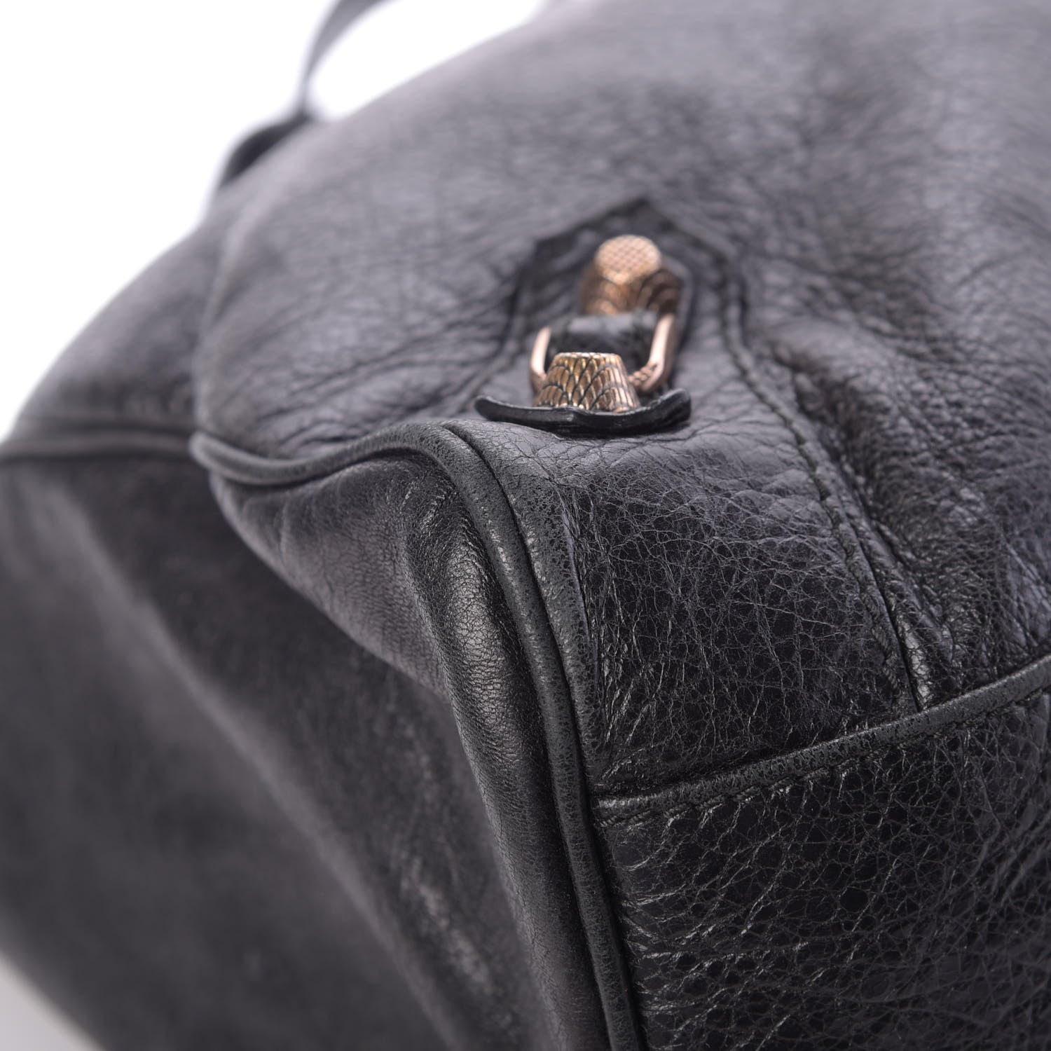 Balenciaga Agneau Giant 12 Rose Gold Hardware Velo Black 8 of 13